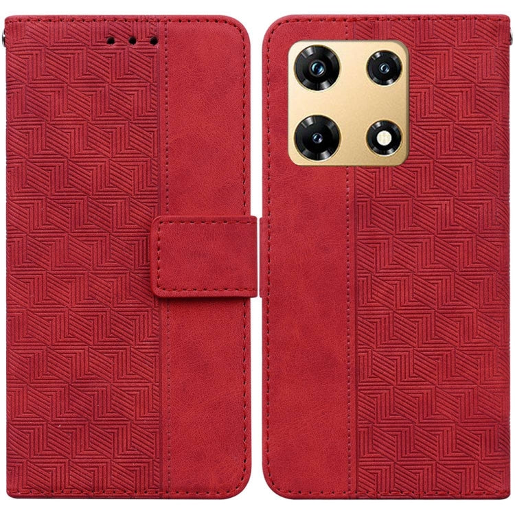 Geometric Embossed Leather Phone Case, Series 3 My Store