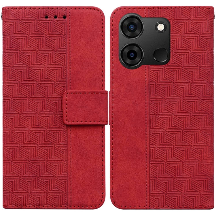 Geometric Embossed Leather Phone Case, Series 1 My Store