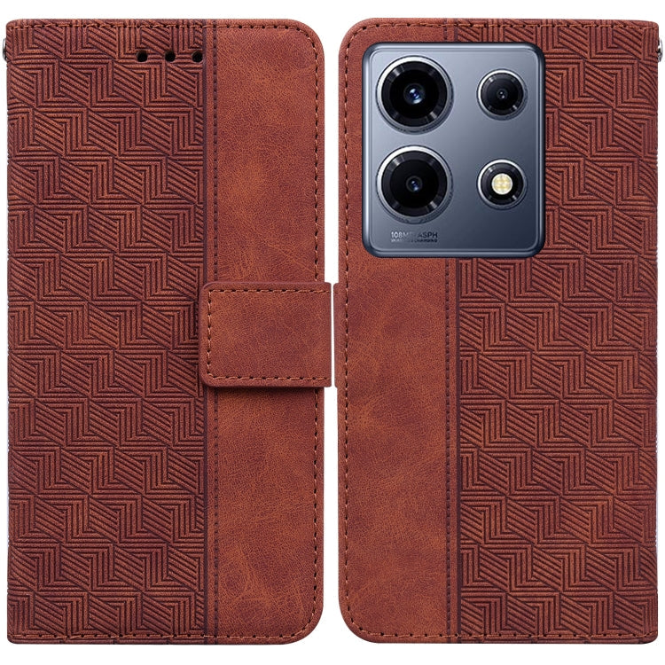 Geometric Embossed Leather Phone Case, Series 3 My Store