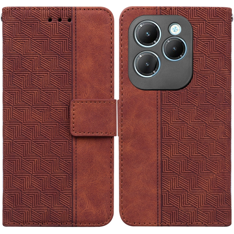 Geometric Embossed Leather Phone Case, Series 4 My Store