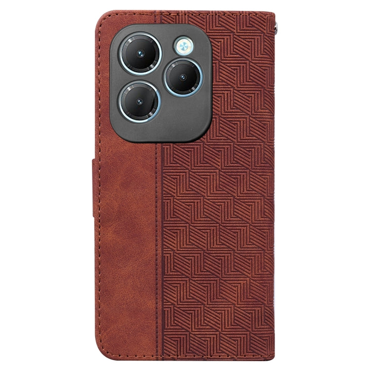 Geometric Embossed Leather Phone Case, Series 4 My Store