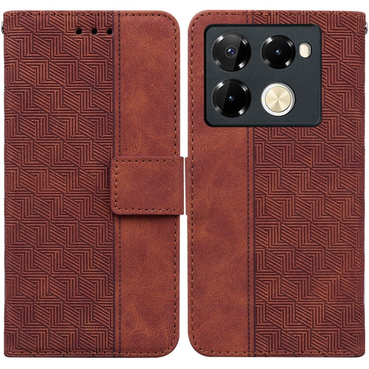 Geometric Embossed Leather Phone Case, Series 2 My Store