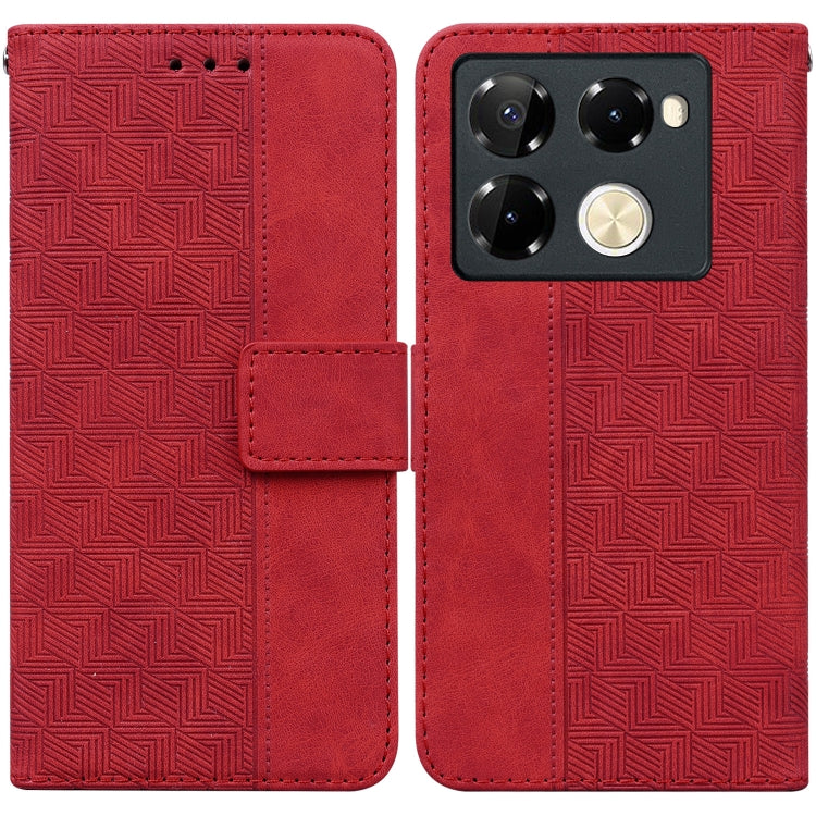 Geometric Embossed Leather Phone Case, Series 2 My Store