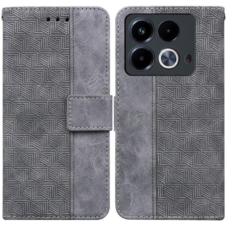 Geometric Embossed Leather Phone Case, Series 2 My Store