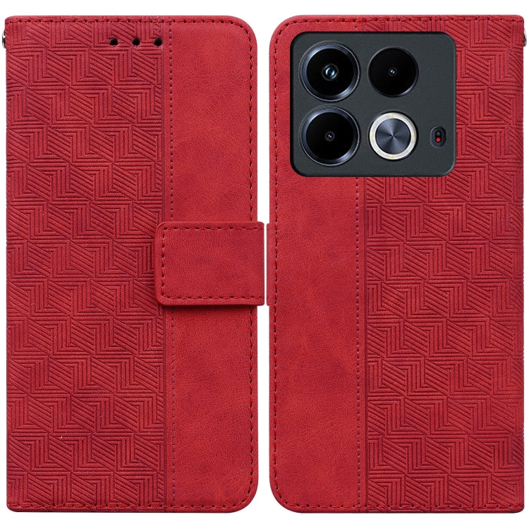 Geometric Embossed Leather Phone Case, Series 2 My Store