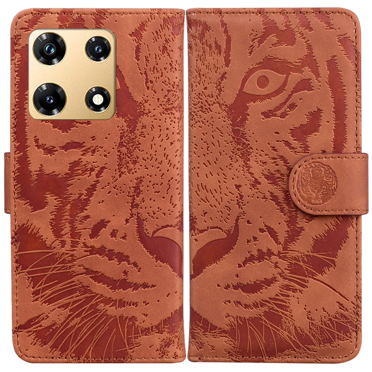 Tiger Embossing Pattern Flip Leather Phone Case, Series 3 My Store