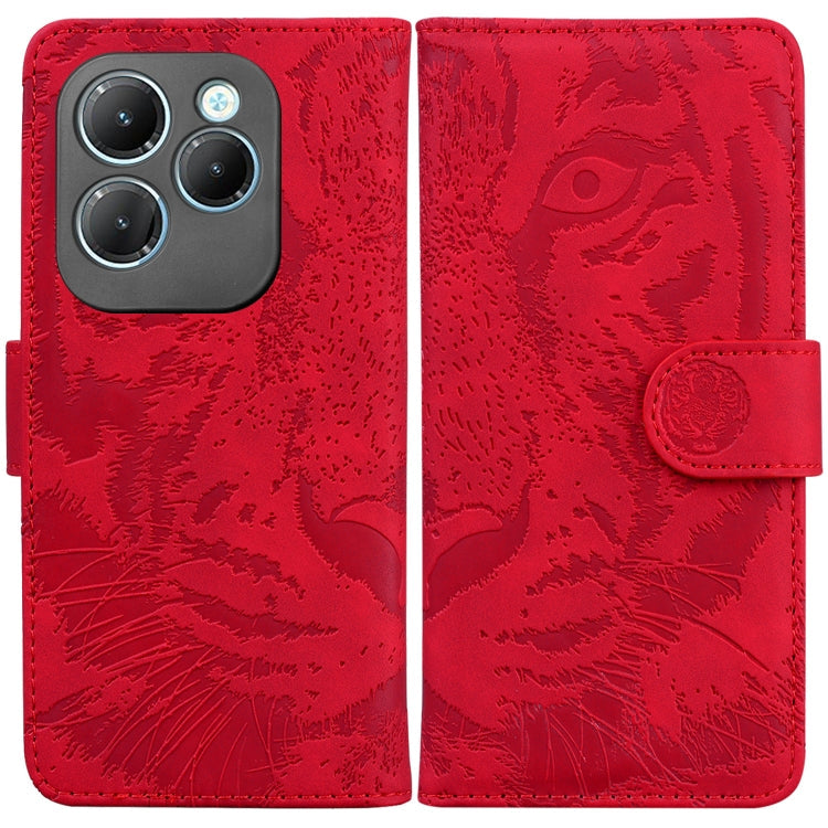 Tiger Embossing Pattern Flip Leather Phone Case, Series 4 My Store