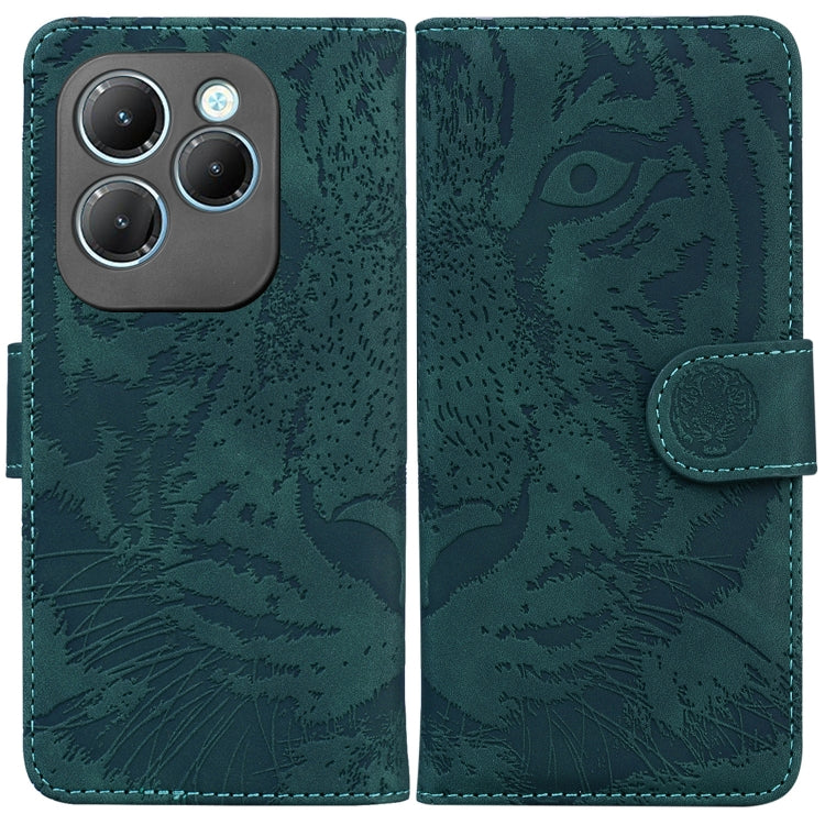 Tiger Embossing Pattern Flip Leather Phone Case, Series 4 My Store