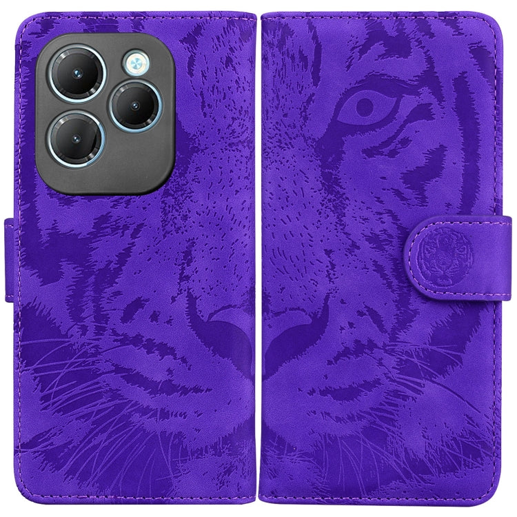 Tiger Embossing Pattern Flip Leather Phone Case, Series 4 My Store