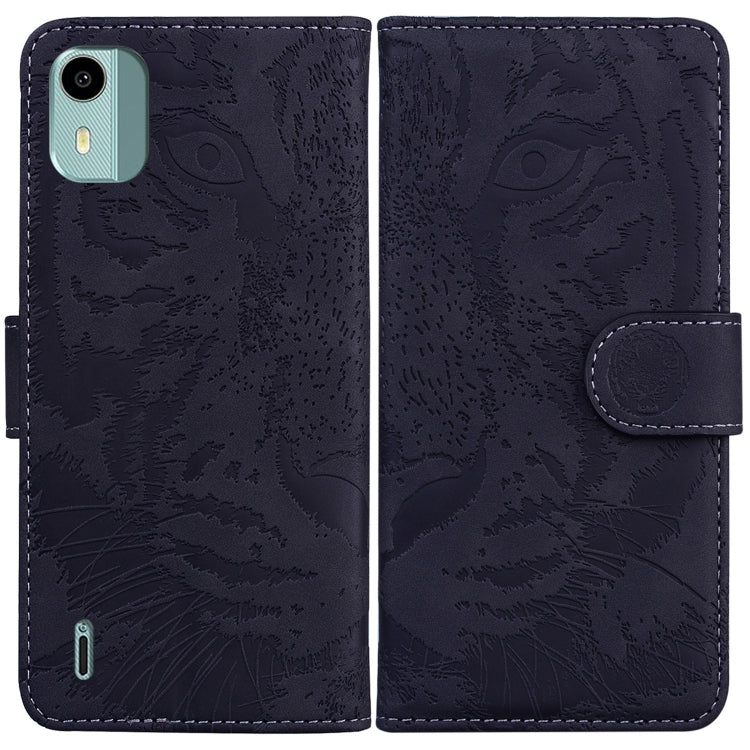 Tiger Embossing Pattern Flip Leather Phone Case