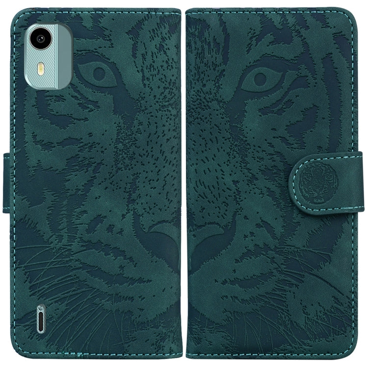 Tiger Embossing Pattern Flip Leather Phone Case