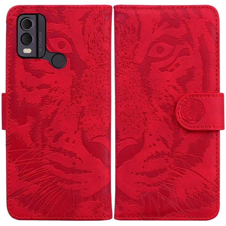 Tiger Embossing Pattern Flip Leather Phone Case