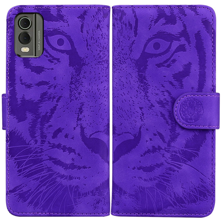 Tiger Embossing Pattern Flip Leather Phone Case