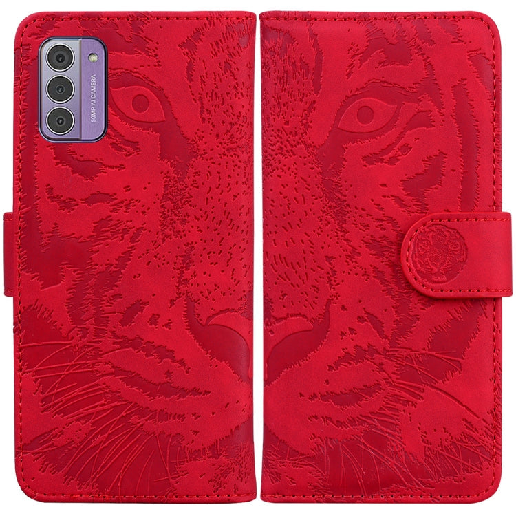 Tiger Embossing Pattern Flip Leather Phone Case