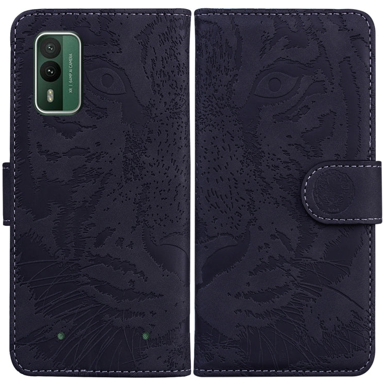 Tiger Embossing Pattern Flip Leather Phone Case