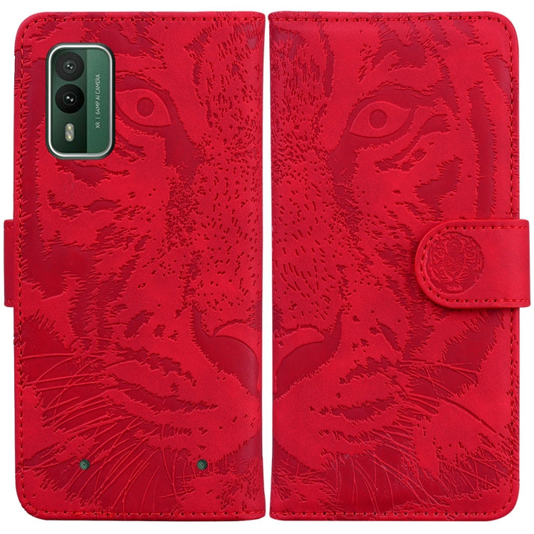 Tiger Embossing Pattern Flip Leather Phone Case