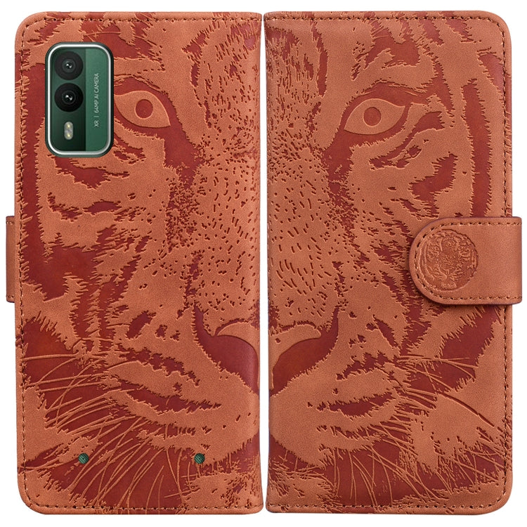 Tiger Embossing Pattern Flip Leather Phone Case My Store