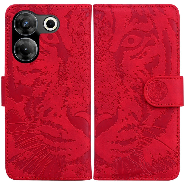 Tiger Embossing Pattern Flip Leather Phone Case My Store