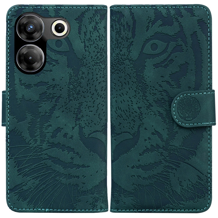 Tiger Embossing Pattern Flip Leather Phone Case My Store