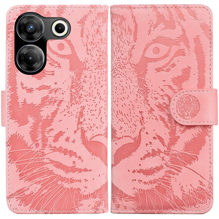 Tiger Embossing Pattern Flip Leather Phone Case