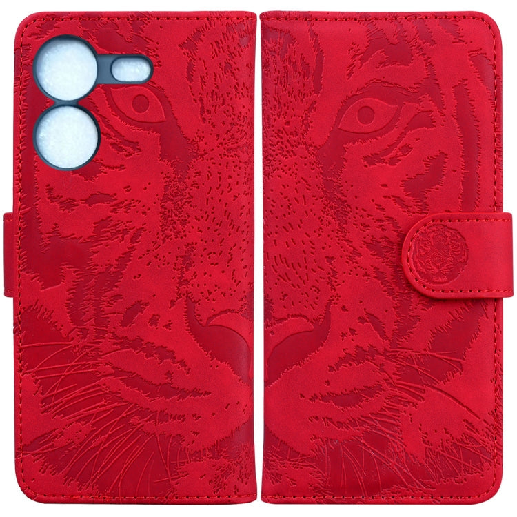 Tiger Embossing Pattern Flip Leather Phone Case My Store