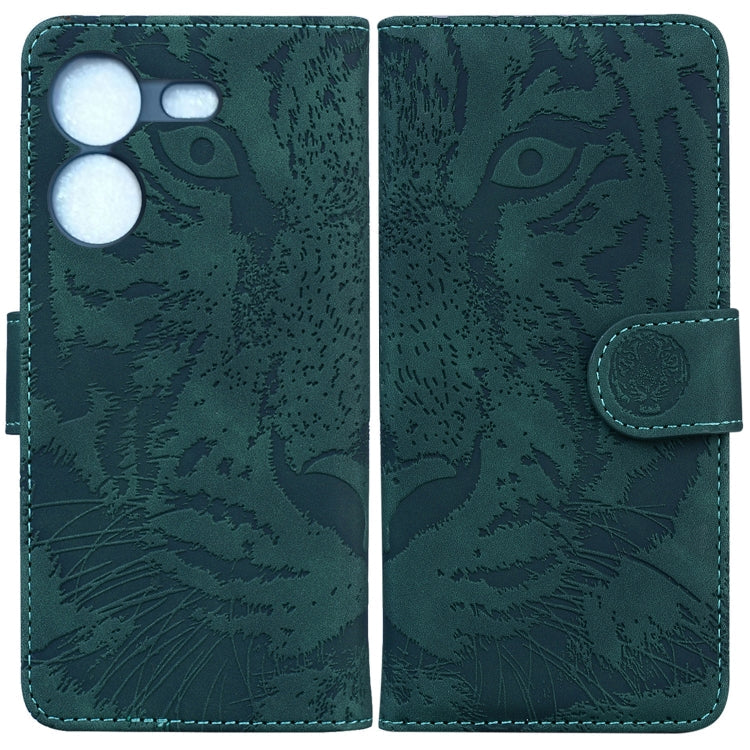 Tiger Embossing Pattern Flip Leather Phone Case My Store