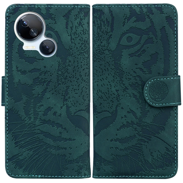 Tiger Embossing Pattern Flip Leather Phone Case