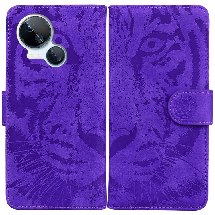 Tiger Embossing Pattern Flip Leather Phone Case