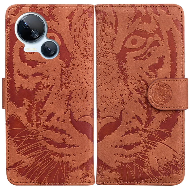 Tiger Embossing Pattern Flip Leather Phone Case My Store