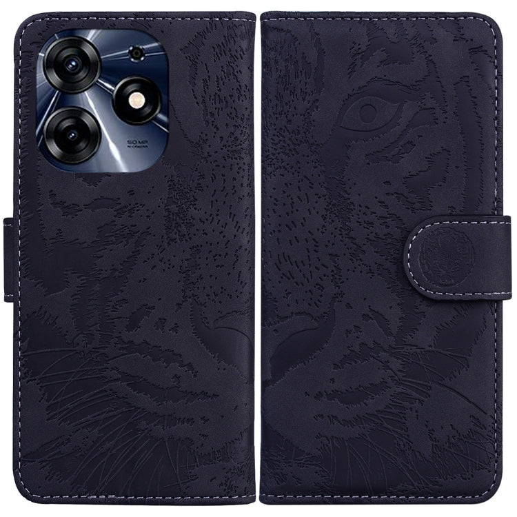 Tiger Embossing Pattern Flip Leather Phone Case