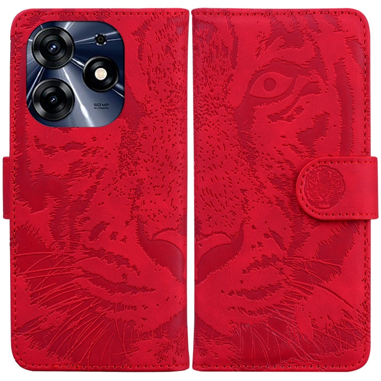 Tiger Embossing Pattern Flip Leather Phone Case