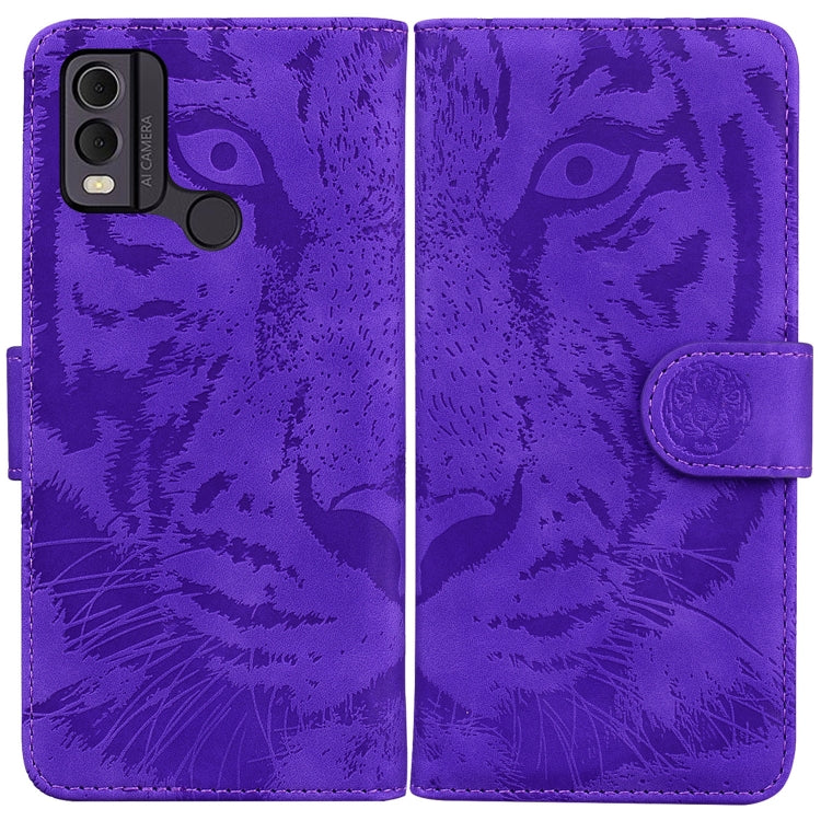 Tiger Embossing Pattern Flip Leather Phone Case