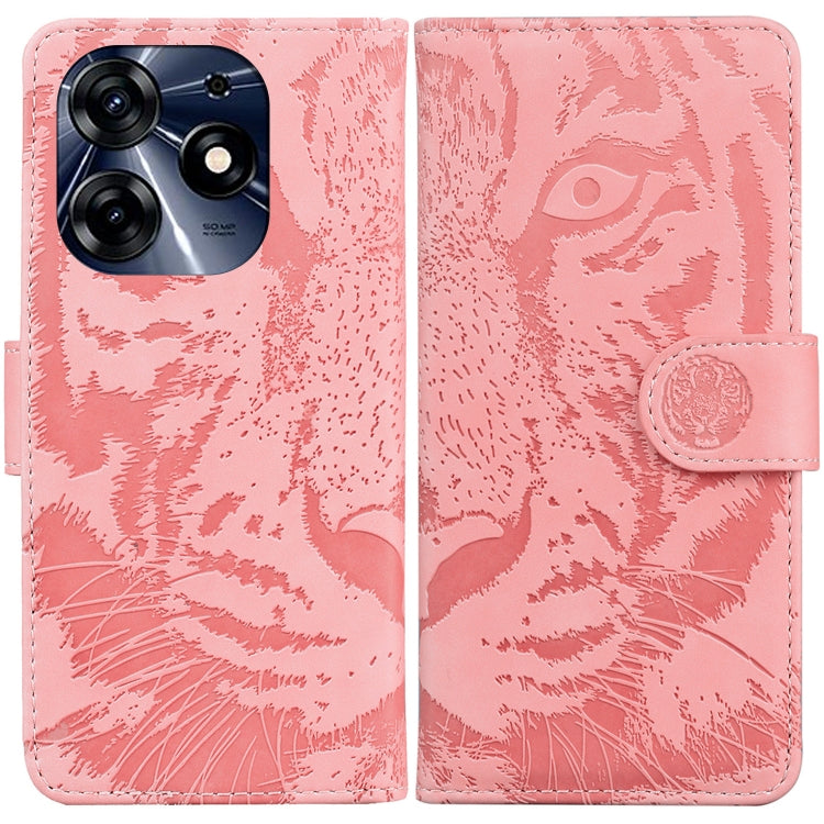 Tiger Embossing Pattern Flip Leather Phone Case My Store