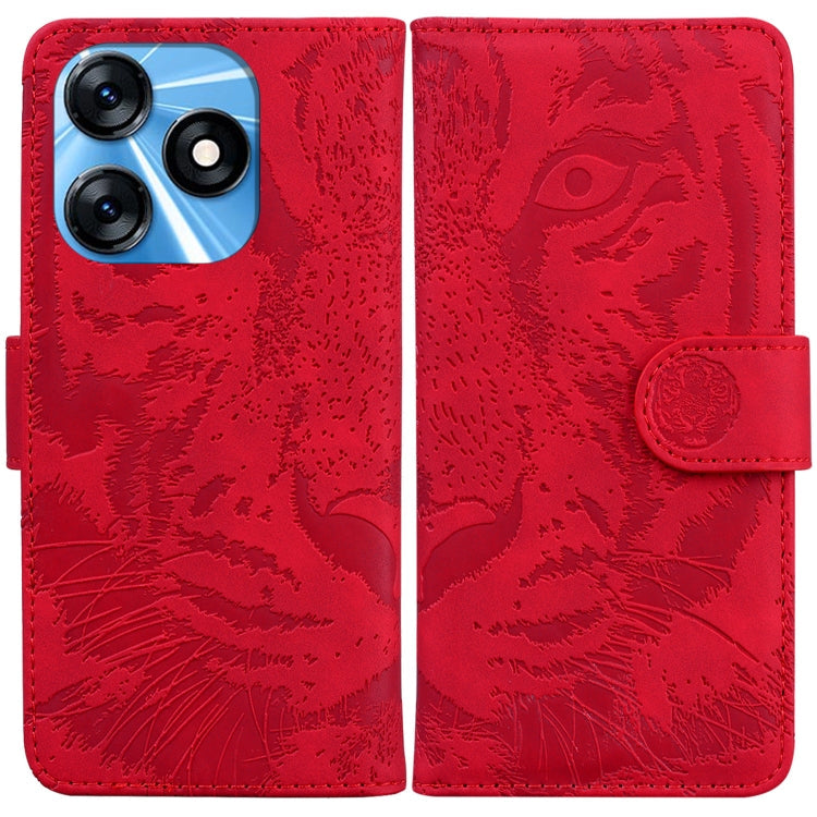 Tiger Embossing Pattern Flip Leather Phone Case