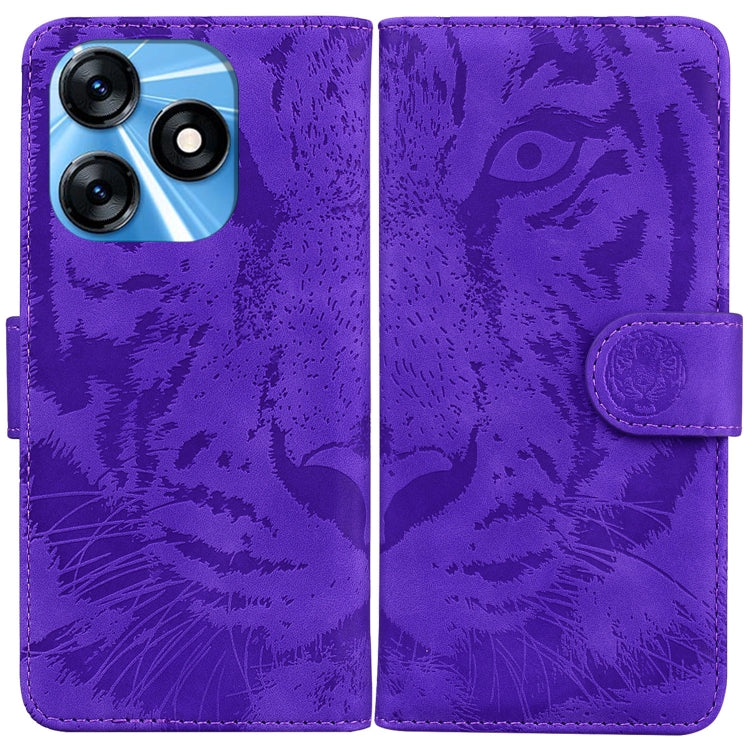 Tiger Embossing Pattern Flip Leather Phone Case My Store