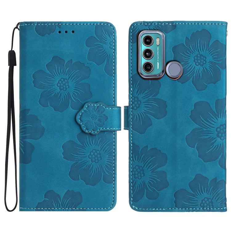 Flower Embossing Pattern Leather Phone Case, Series 1