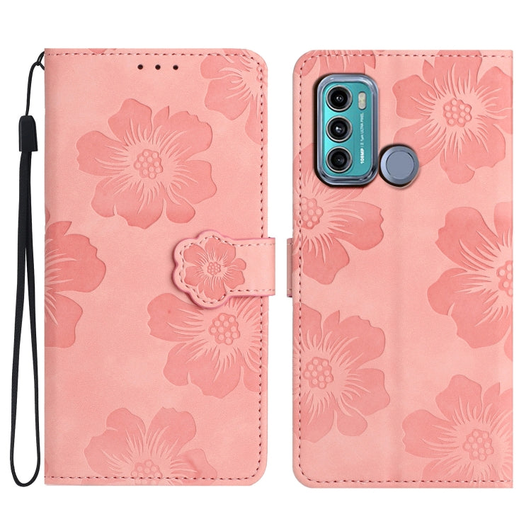 Flower Embossing Pattern Leather Phone Case, Series 1