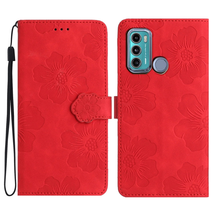 Flower Embossing Pattern Leather Phone Case, Series 1