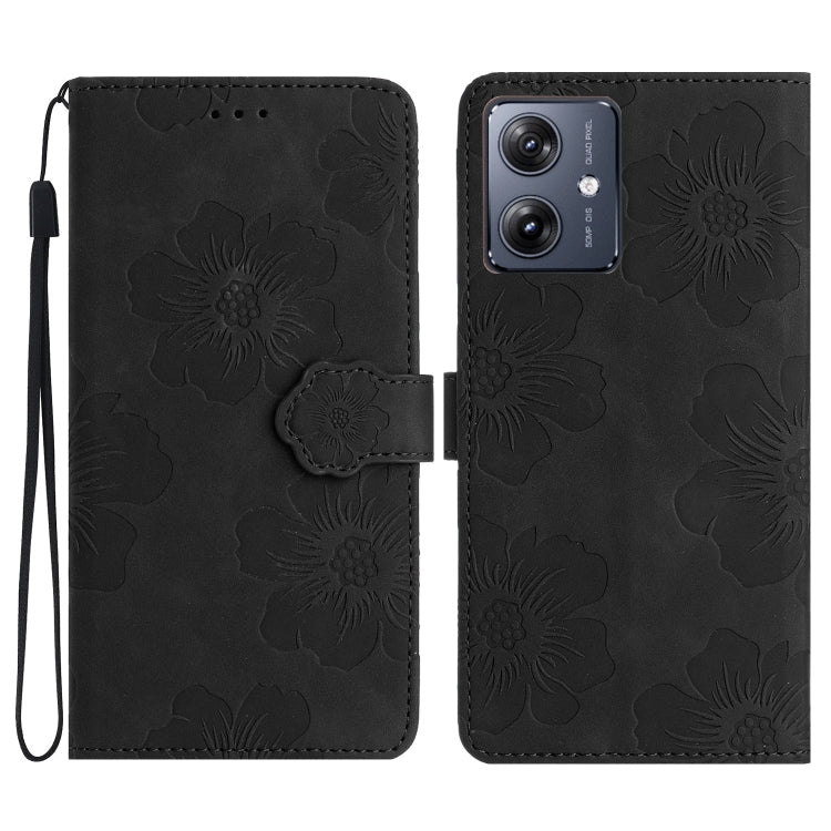 Flower Embossing Pattern Leather Phone Case, Series 1