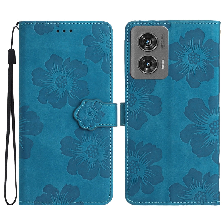 Flower Embossing Pattern Leather Phone Case, Series 1