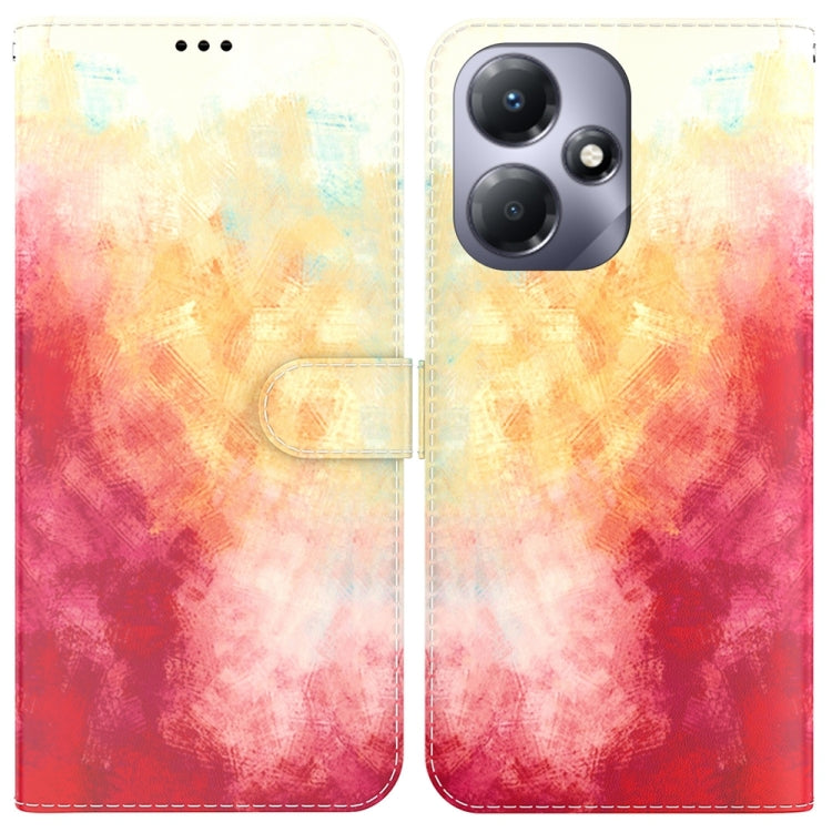 Watercolor Pattern Flip Leather Phone Case My Store