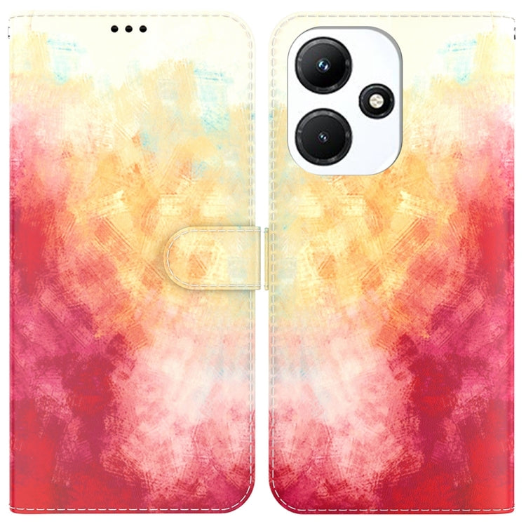 Watercolor Pattern Flip Leather Phone Case My Store