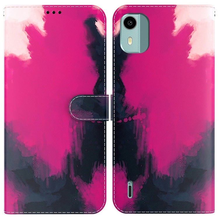 Watercolor Pattern Flip Leather Phone Case My Store