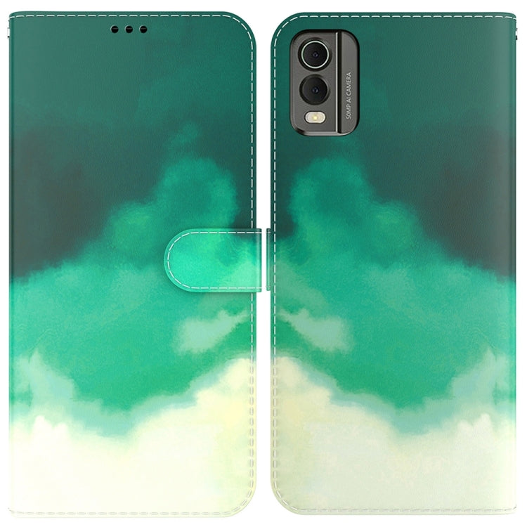 Watercolor Pattern Flip Leather Phone Case My Store