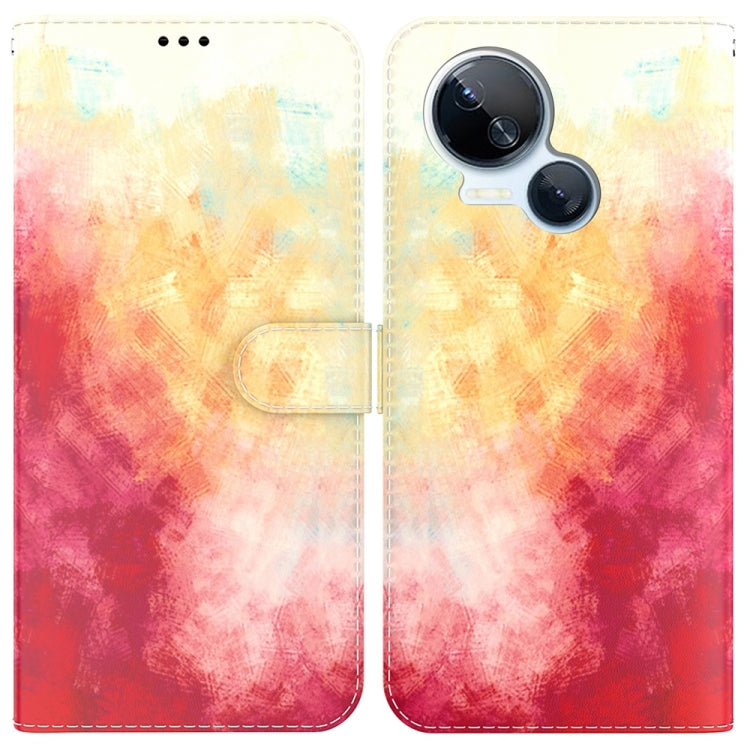 Watercolor Pattern Flip Leather Phone Case My Store