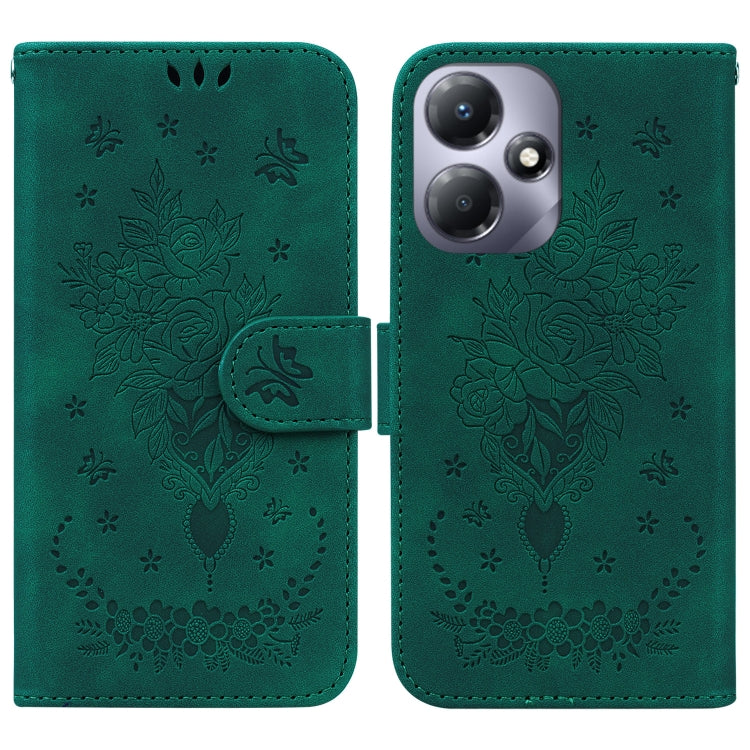 Butterfly Rose Embossed Leather Phone Case, Series 3 My Store