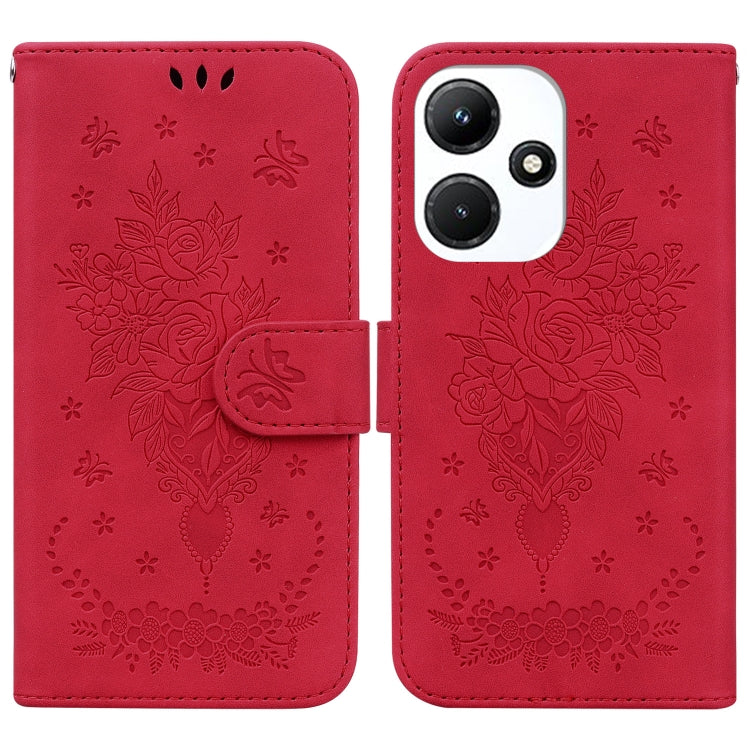 Butterfly Rose Embossed Leather Phone Case, Series 2 My Store