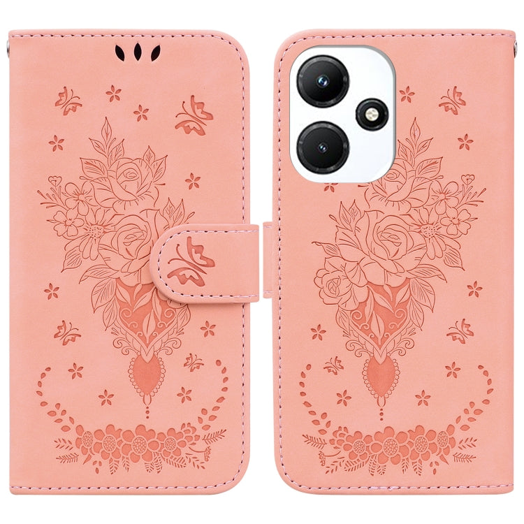 Butterfly Rose Embossed Leather Phone Case, Series 2 My Store