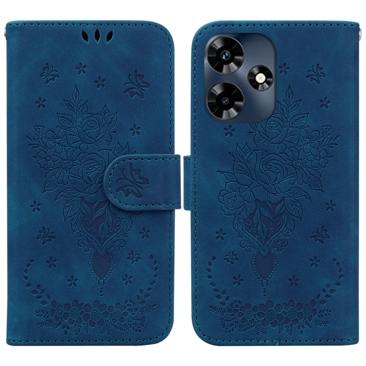 Butterfly Rose Embossed Leather Phone Case, Series 3 My Store