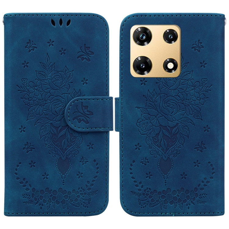 Butterfly Rose Embossed Leather Phone Case, Series 2 My Store